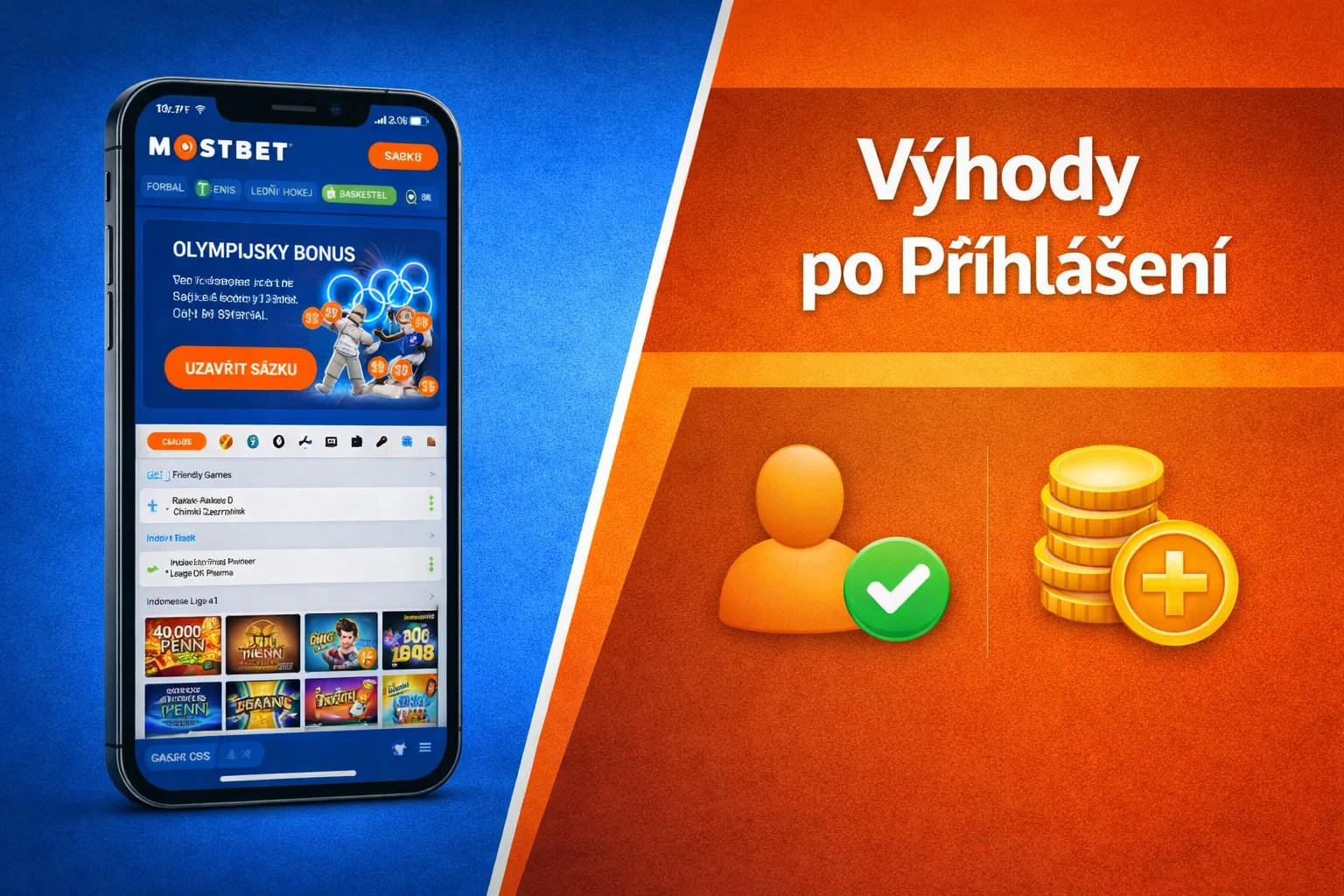 Výhody po Přihlášení